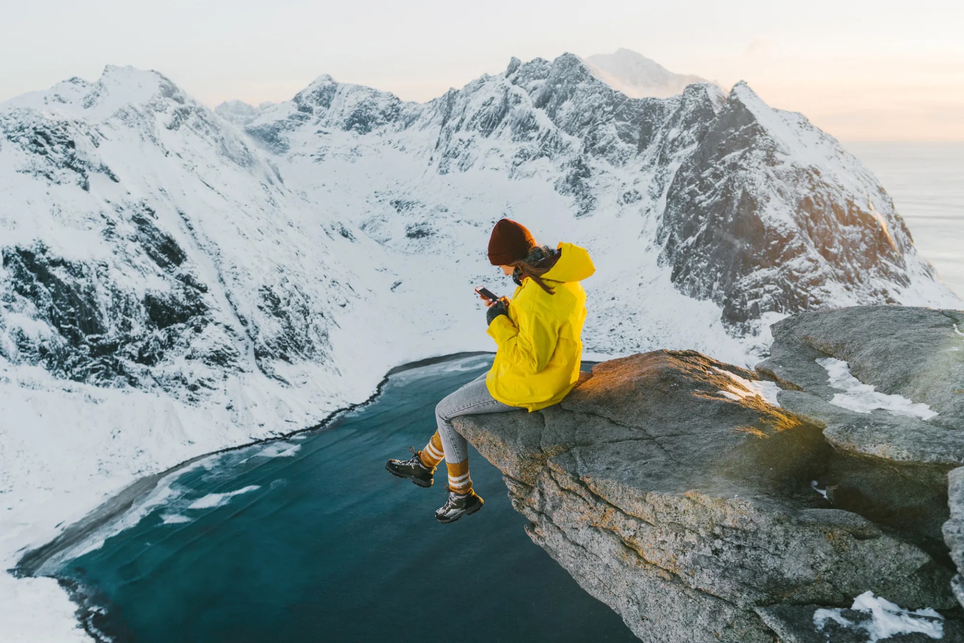 Mountain travel using a secondary phone number